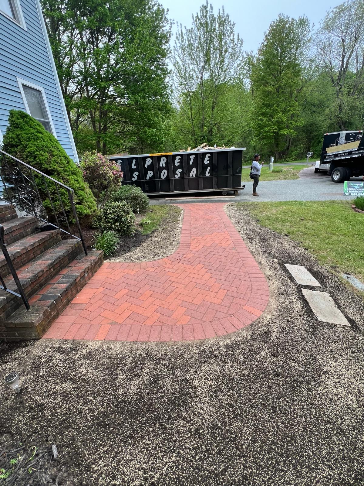 front yard hardscapes walkways hardscapes